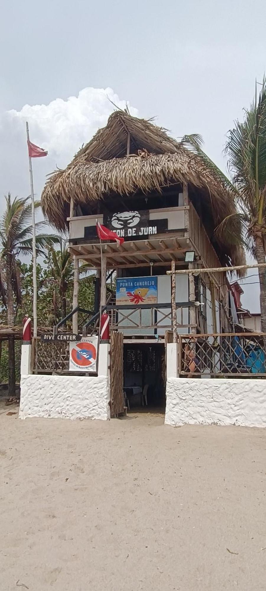 Hostal Punta Cangrejo San Onofre Exteriér fotografie